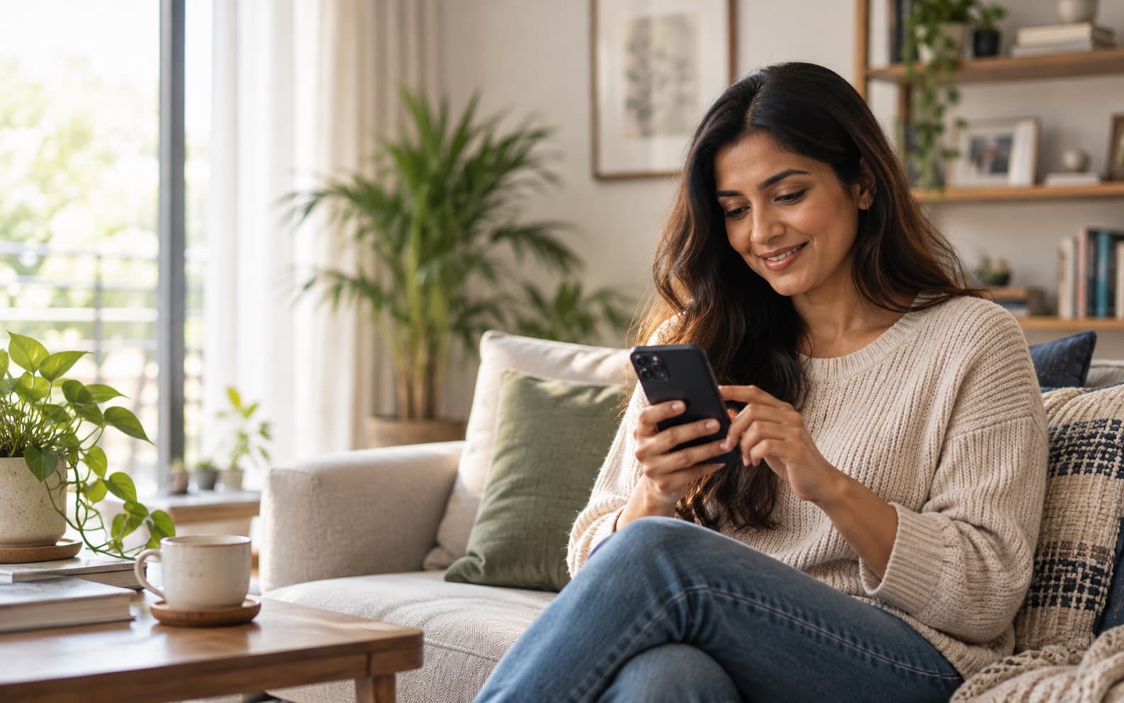 NexSara customer discovering trusted services on mobile